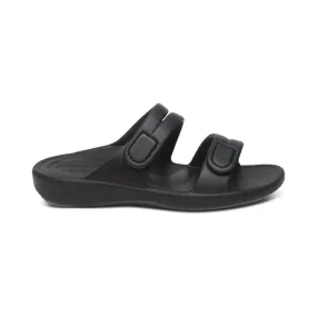 Aetrex Women's Janet Sport Slide Black