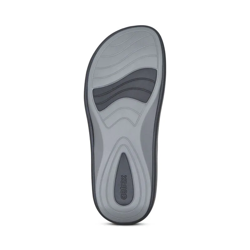 Aetrex Women's Janet Sport Slide Black
