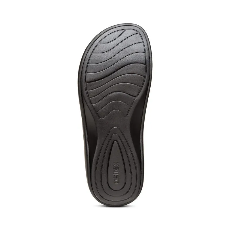 Aetrex Women’s Maui Starfish Black