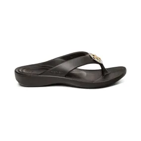 Aetrex Women’s Maui Starfish Black