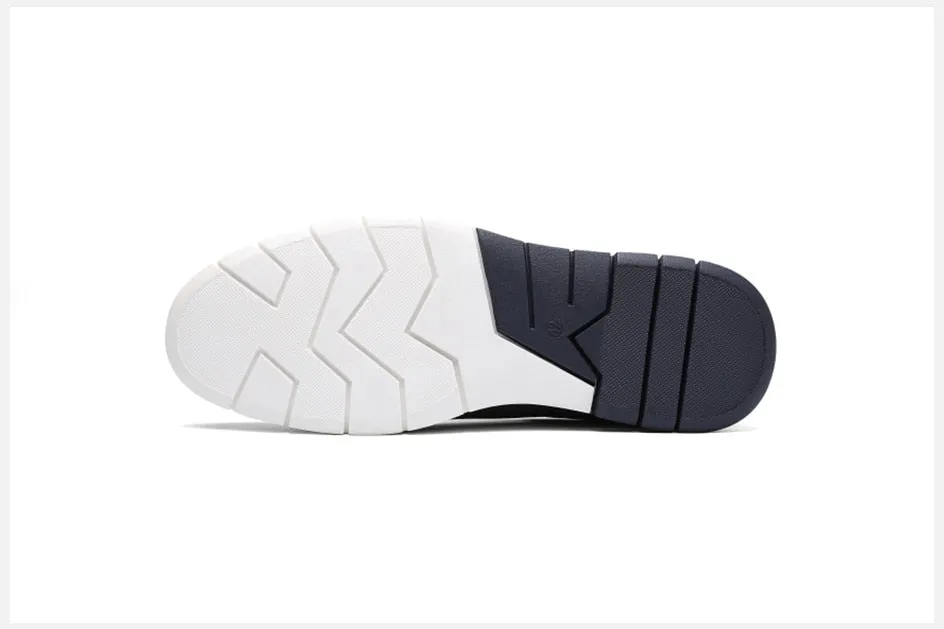 Angelo Ricci™ Brand Designer Autumn Lightweight Leather Sneakers