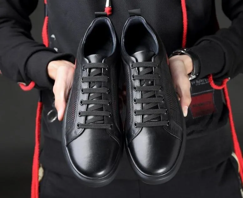 Angelo Ricci™ Casual Genuine Leather Comfortable Flats Shoes
