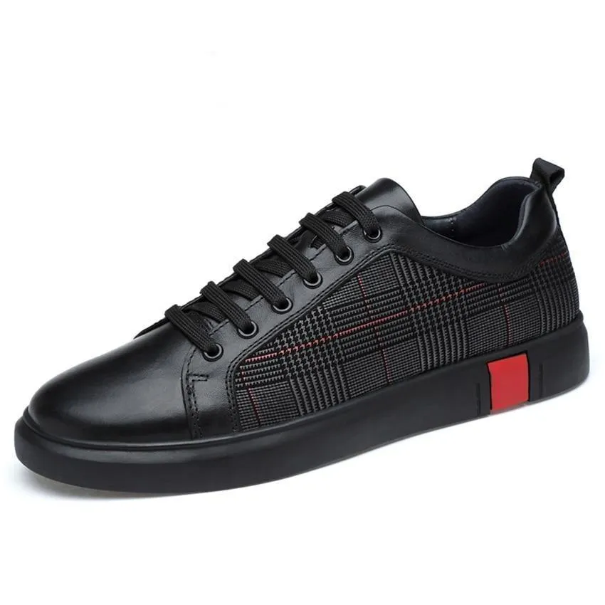 Angelo Ricci™ Casual Genuine Leather Comfortable Flats Shoes