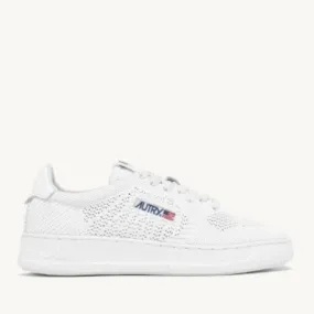 Autry EaseKnit Medalist Low White Sneaker
