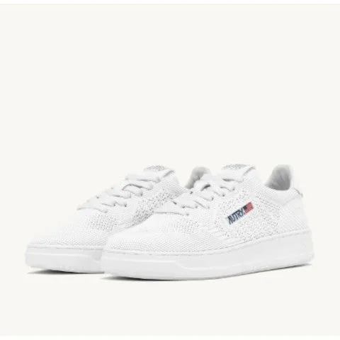 Autry EaseKnit Medalist Low White Sneaker