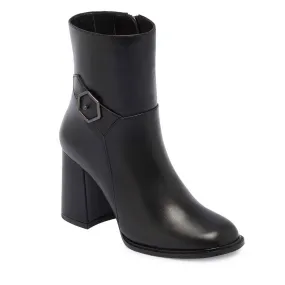 Black Leather Women's Classic Boot - SCB-B67710