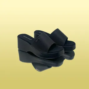 Blossom Wedge Mules