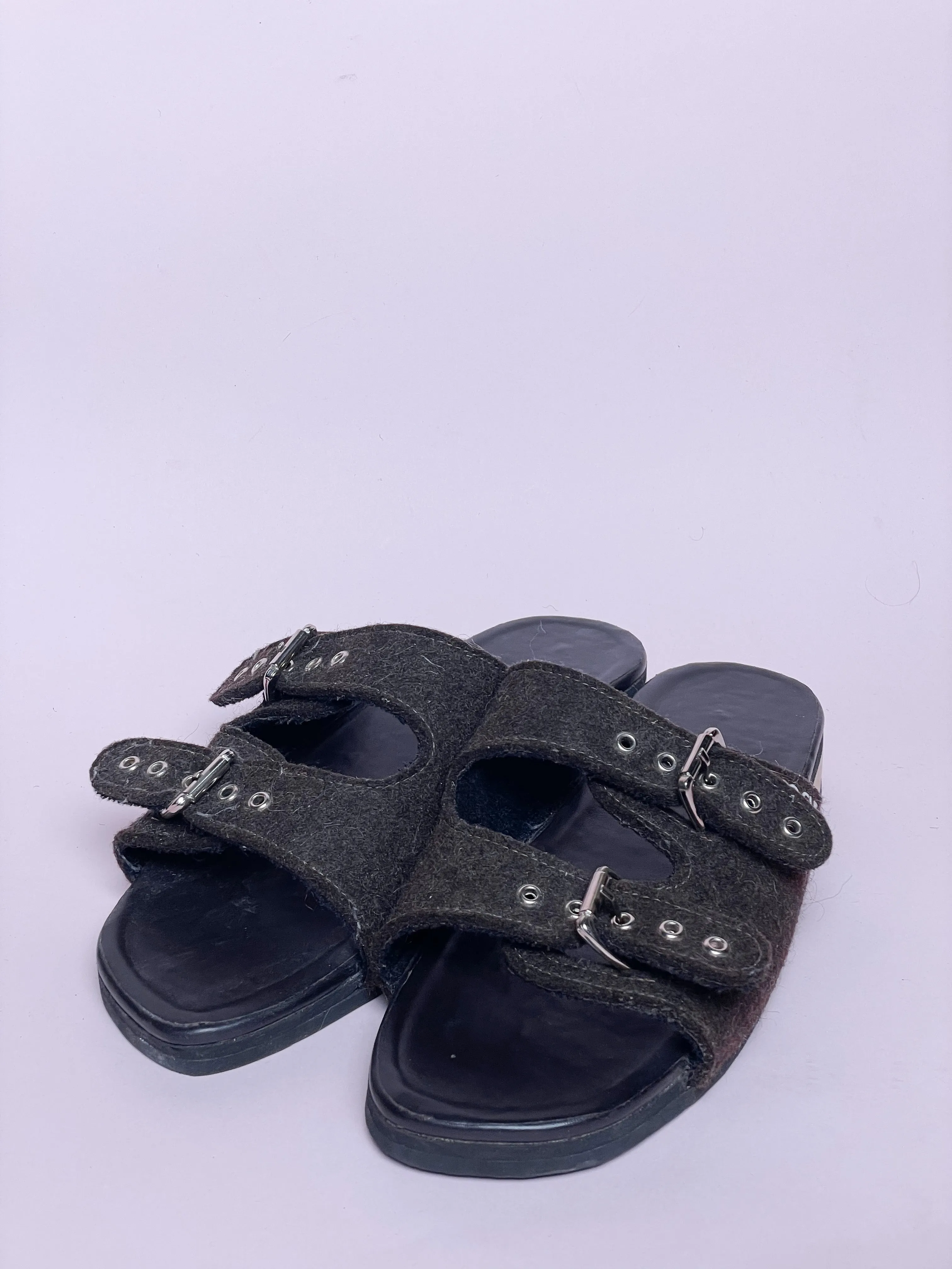 BROWN vegan sandals