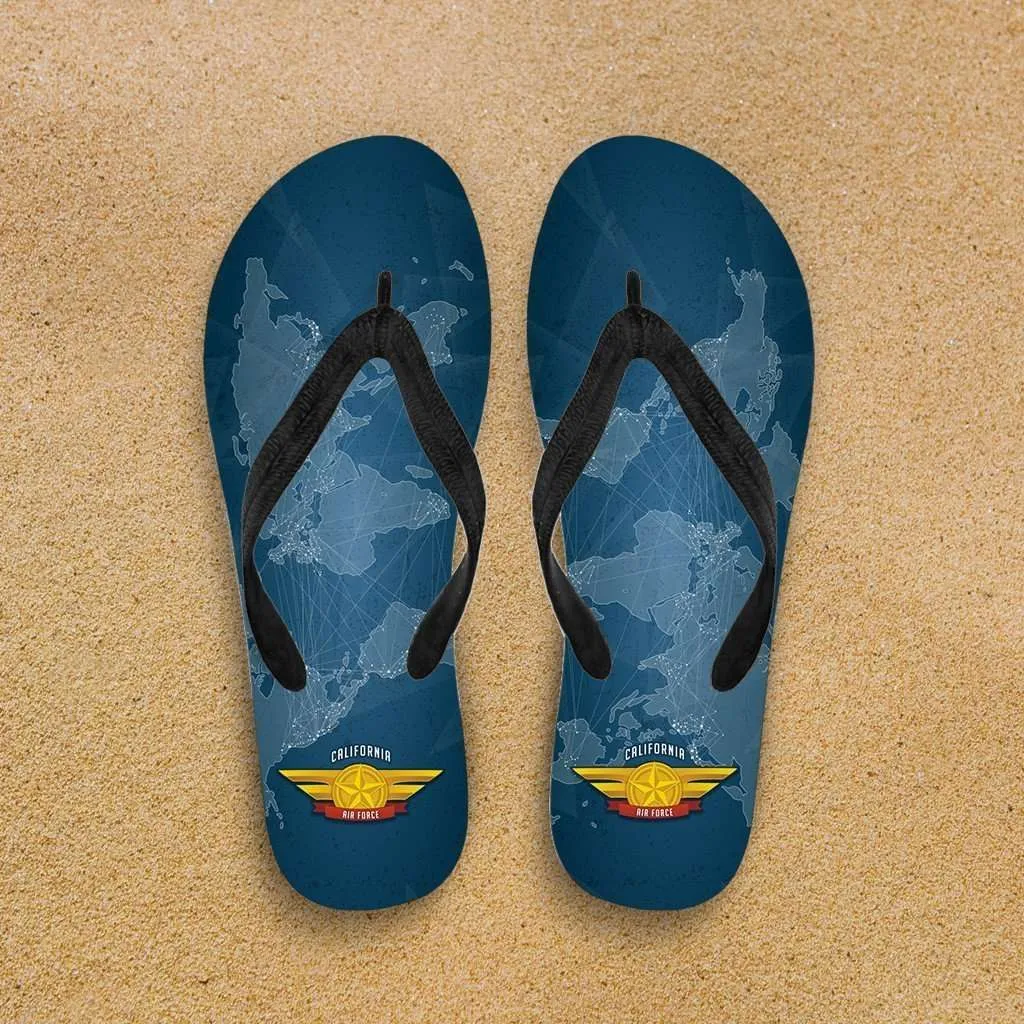 California Air Force Wings Flip-Flops