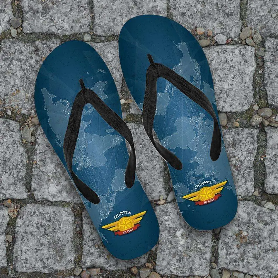 California Air Force Wings Flip-Flops