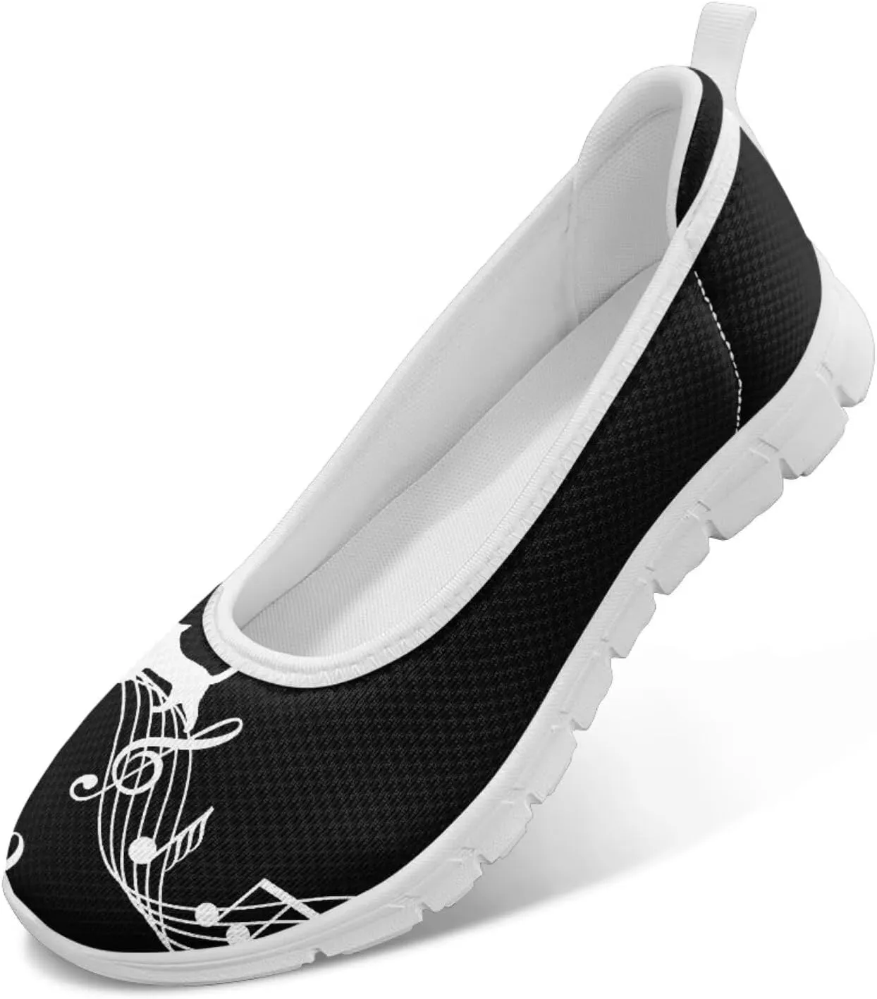 Coloranimal Loafers for Women Casual Flats Athletic Shoes Mesh Flats Fashion Womens Walking Shoes Breathable Travel Shoes