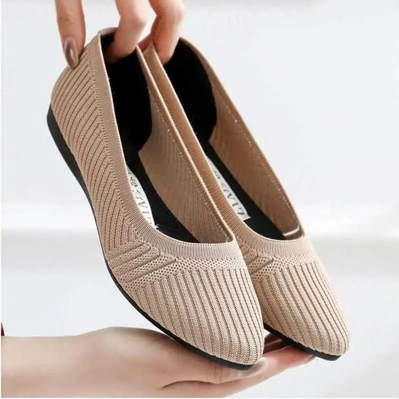Comfortable Women Breathable Casual Flats Shoes