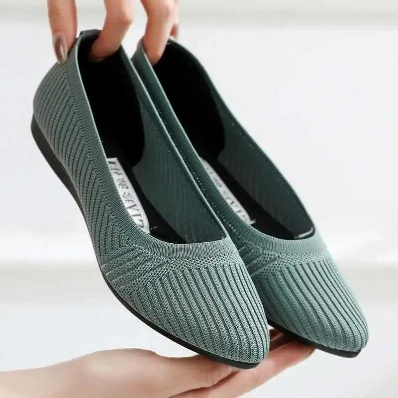 Comfortable Women Breathable Casual Flats Shoes