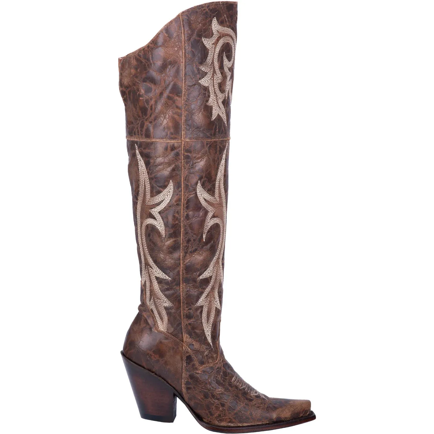 DAN POST WOMEN'S JILTED KNEE HIGH WESTERN BOOTS DP3709