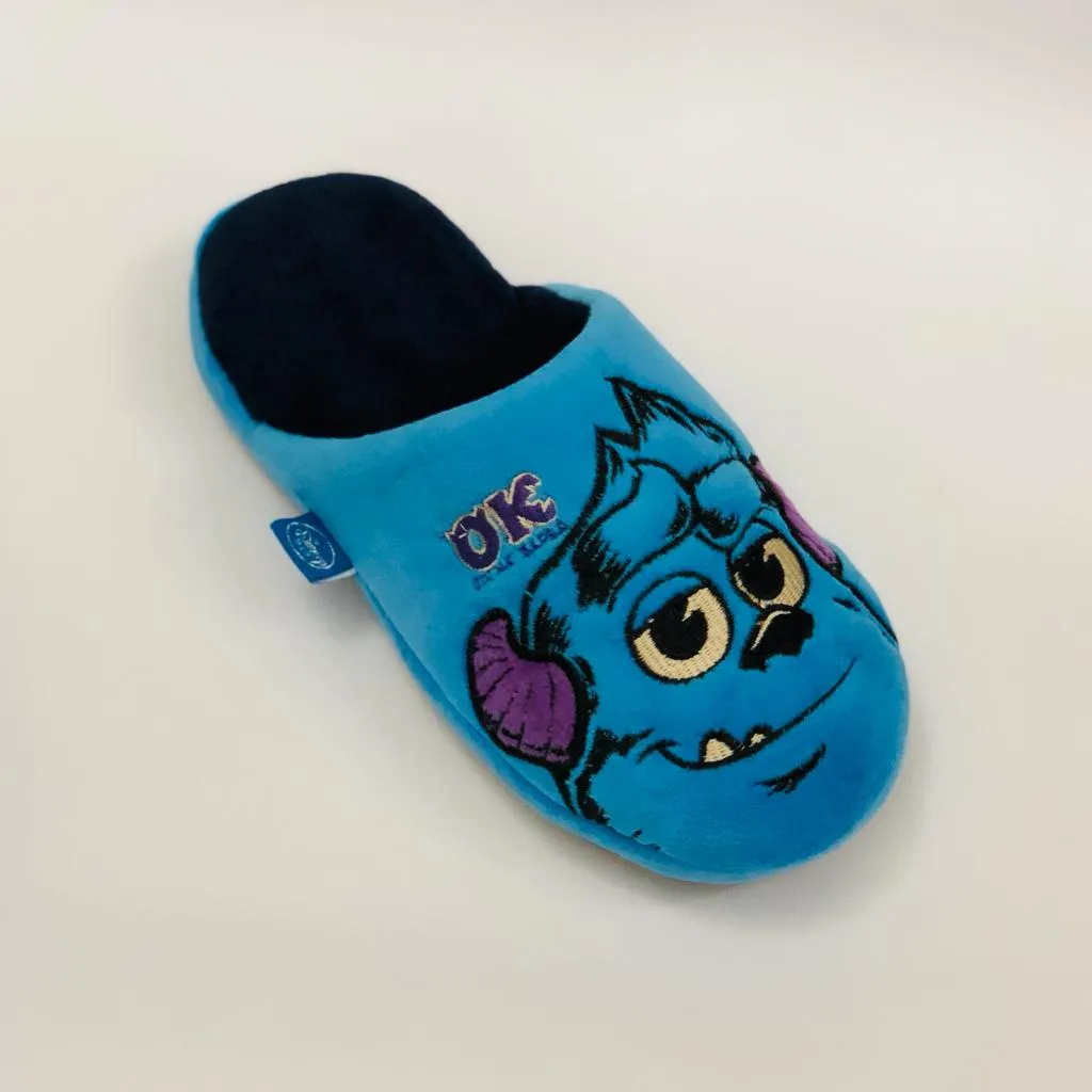 DS Sky Blue Monster Sky Blue Slippers 3285
