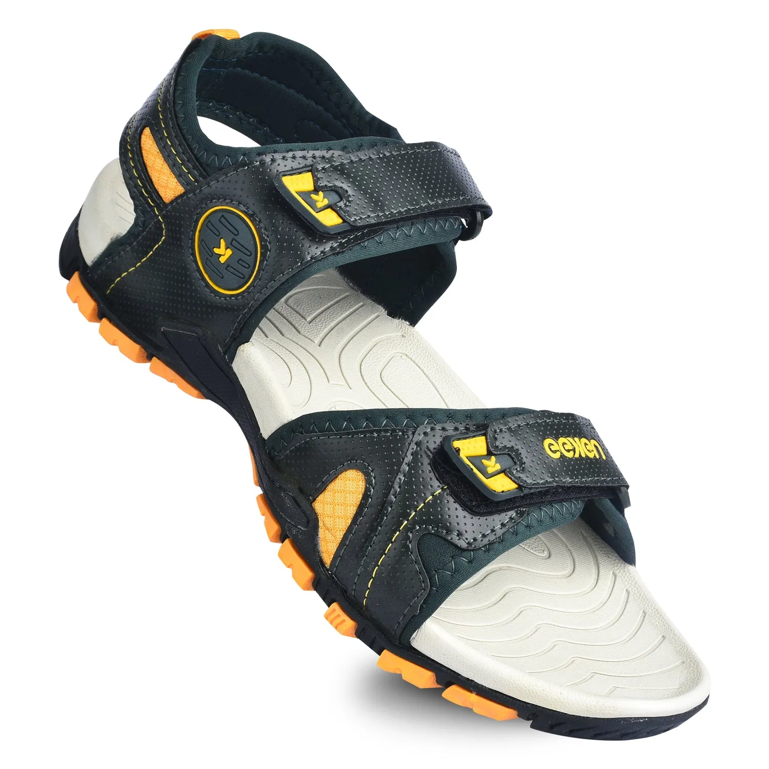 Eeken ESDGO4503 Green Stylish Lightweight Dailywear Sports Sandals For Men