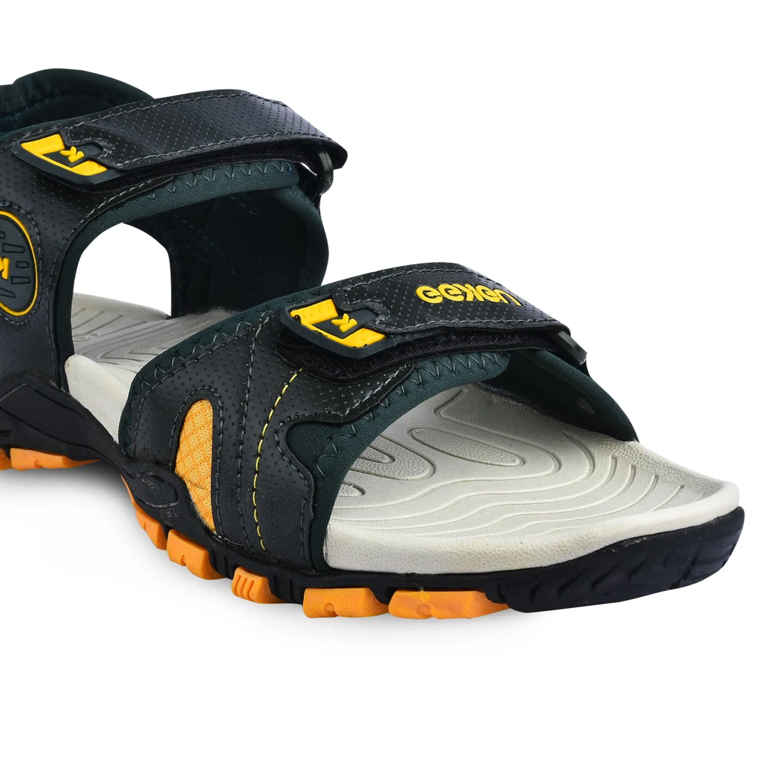 Eeken ESDGO4503 Green Stylish Lightweight Dailywear Sports Sandals For Men