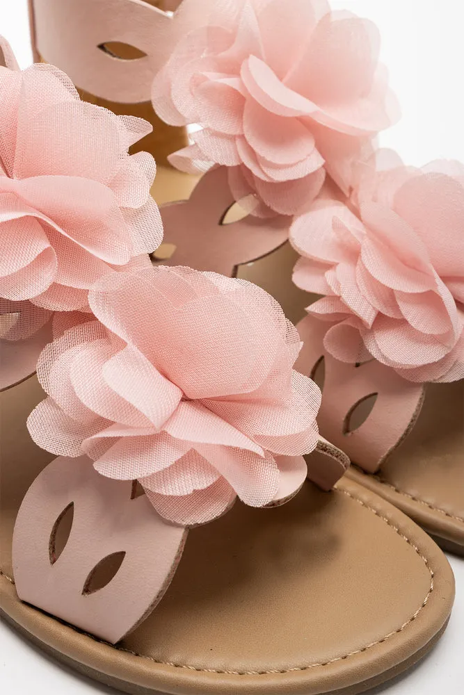 Floral Sandal Peach