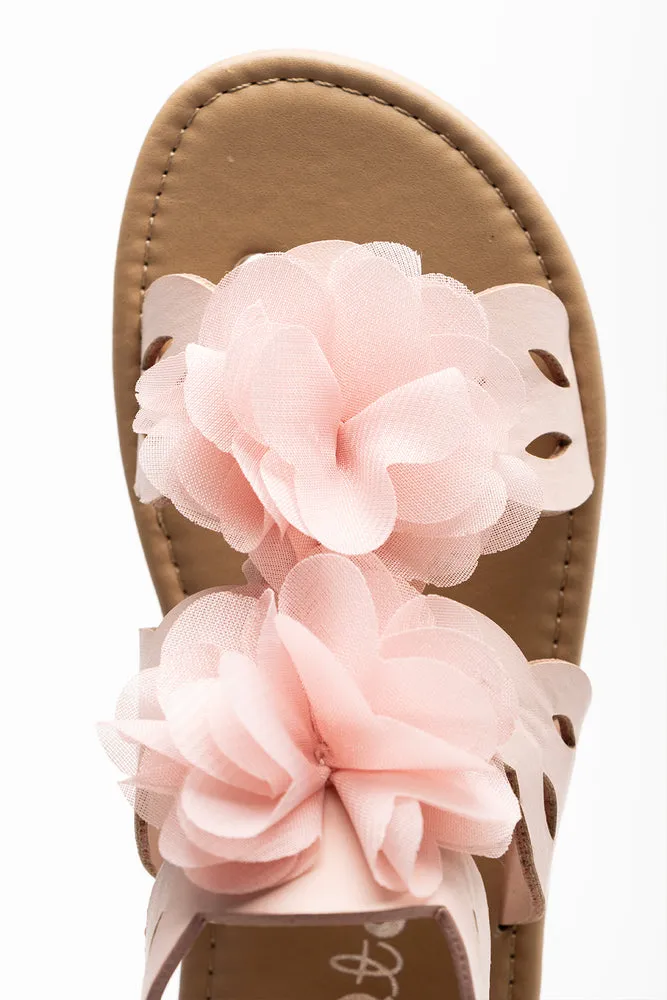 Floral Sandal Peach