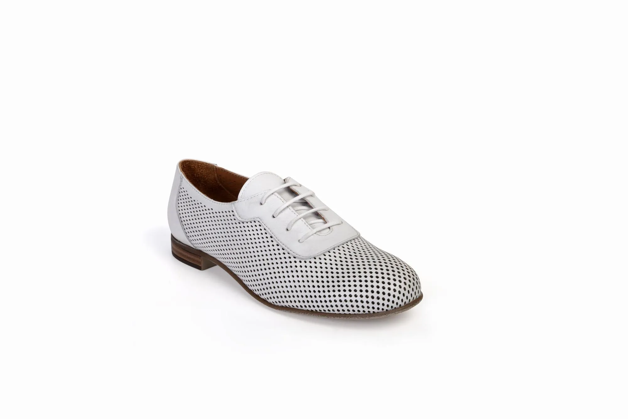 FOOT FEDERATION OPENWORK OXFORD WOMEN'S SHOE WHITE