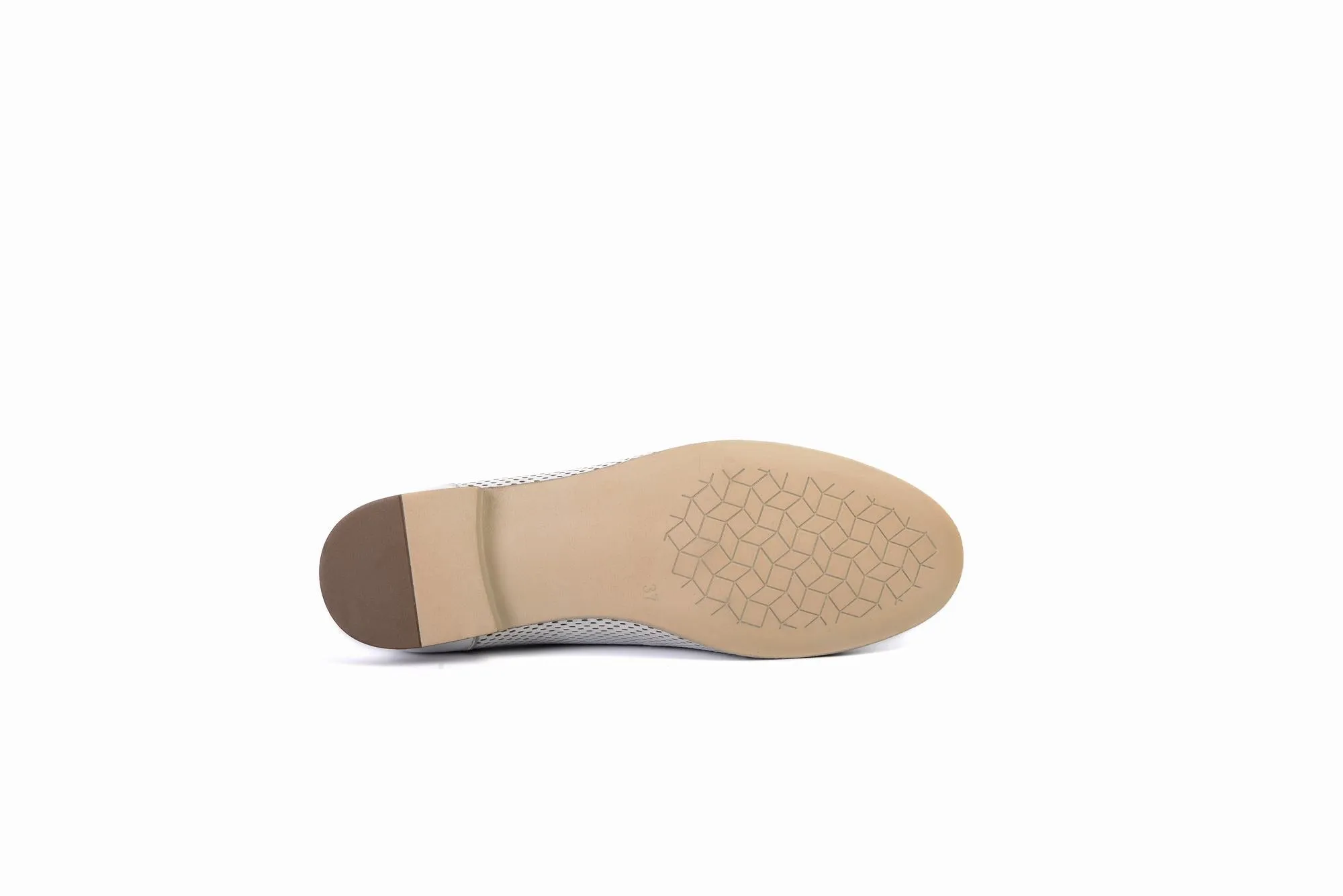 FOOT FEDERATION OPENWORK OXFORD WOMEN'S SHOE WHITE