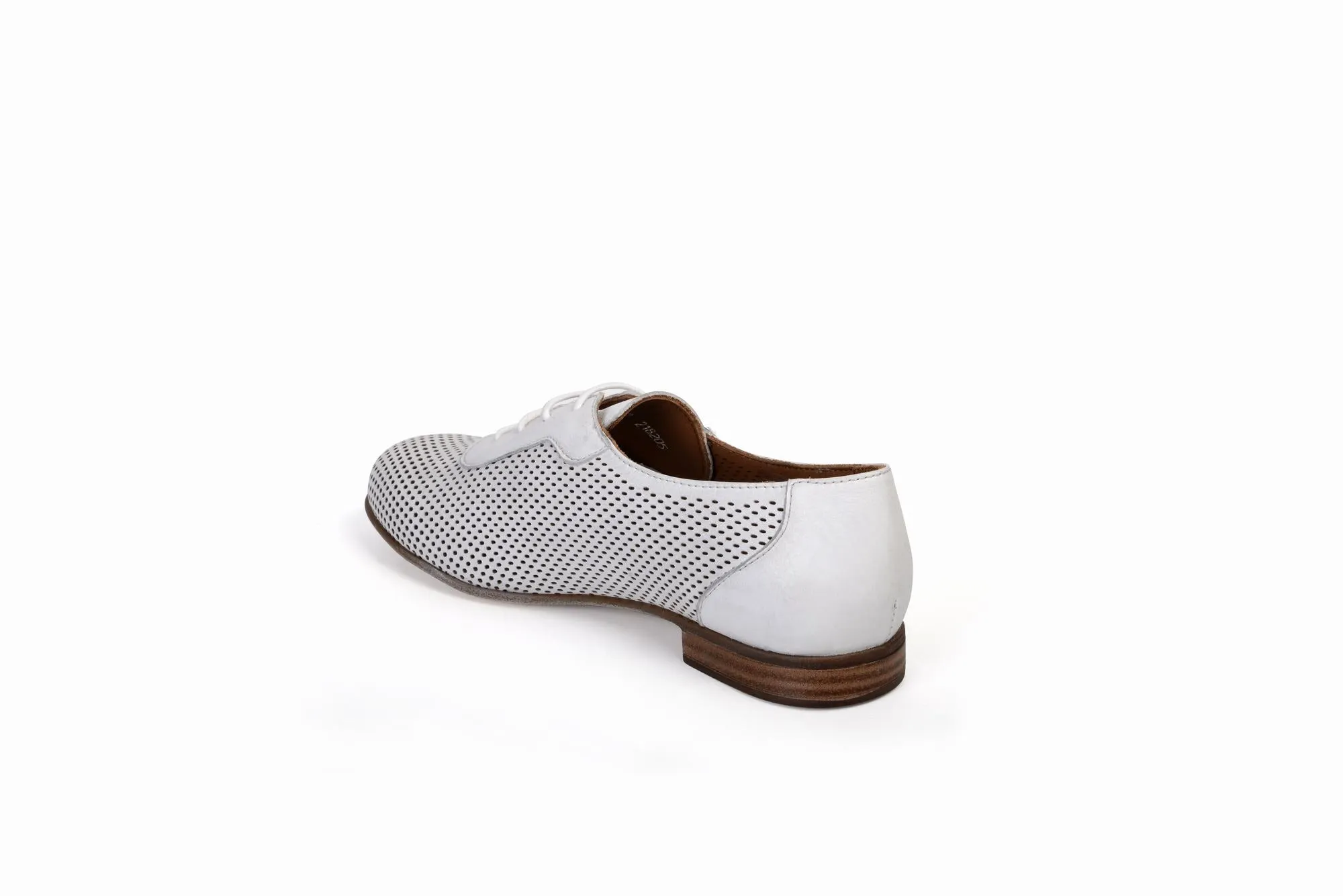 FOOT FEDERATION OPENWORK OXFORD WOMEN'S SHOE WHITE