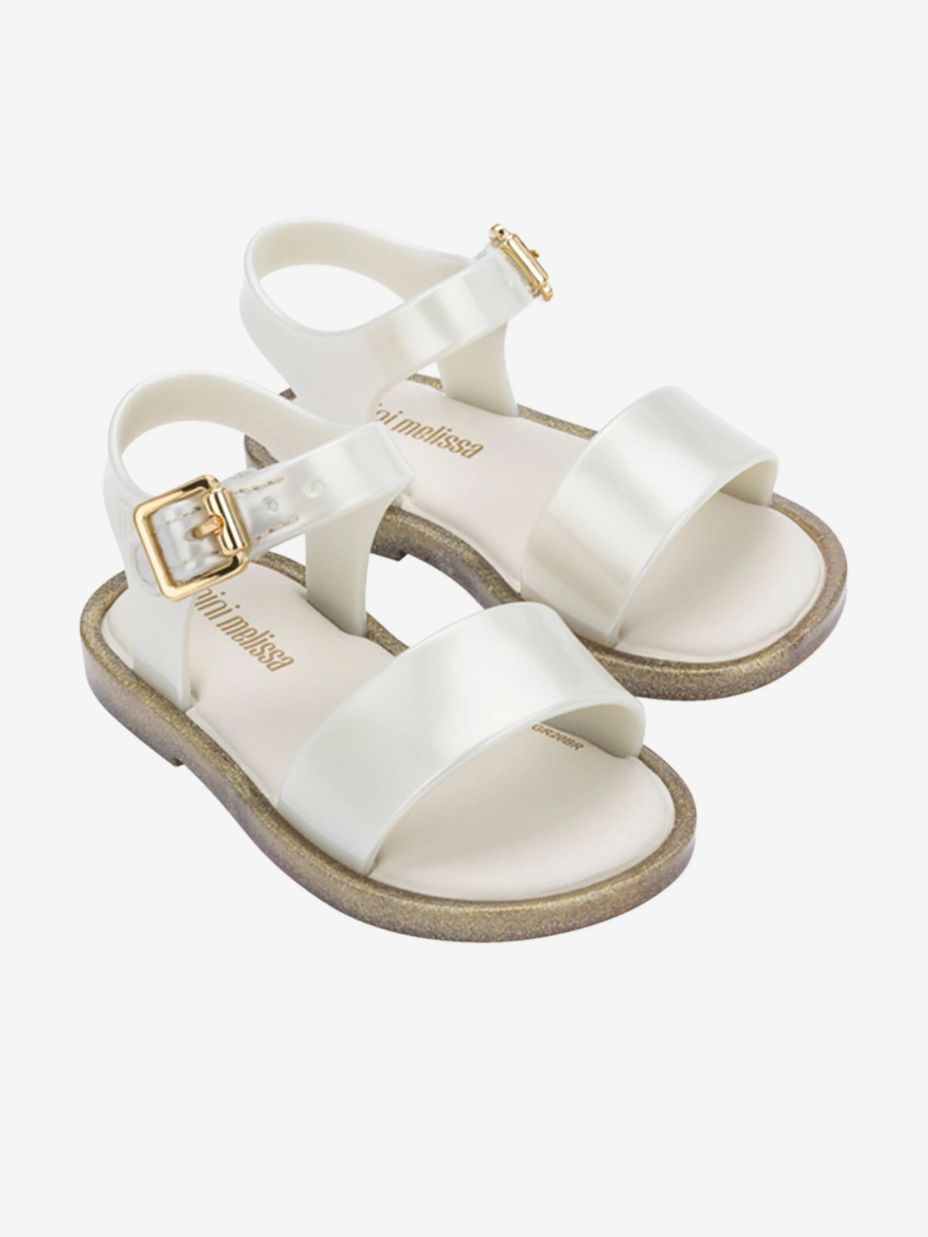 Girls Mar Sandals in White