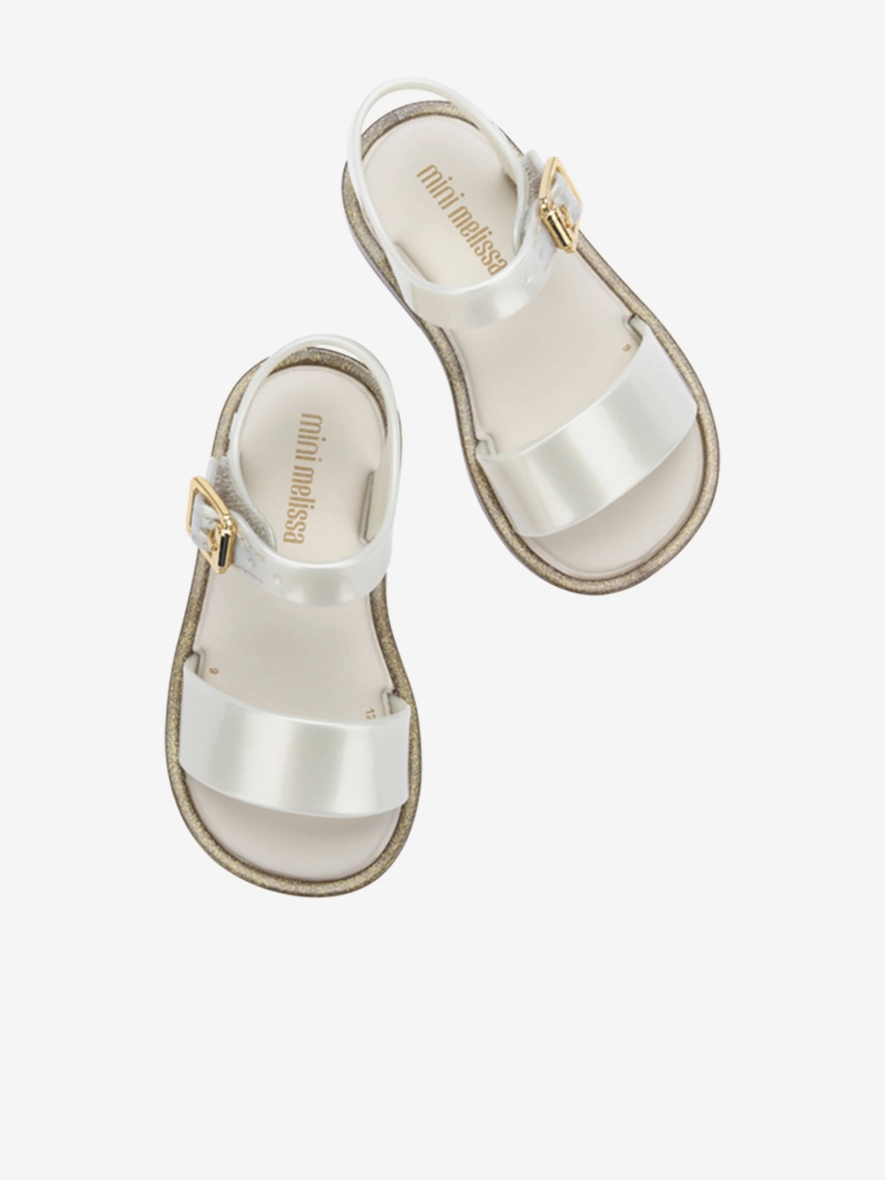 Girls Mar Sandals in White
