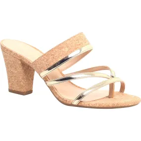 Golden Sandal Medium Heel - Cecconello