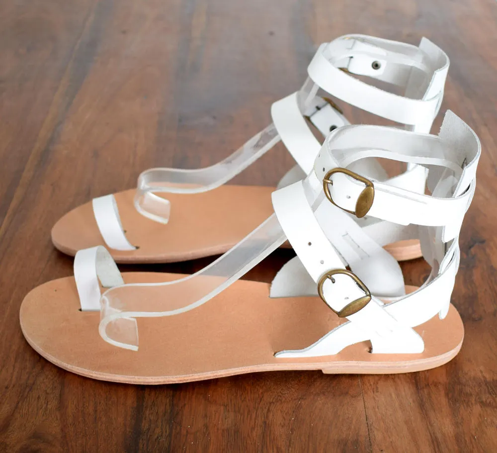 Handmade Sandals, Greek leather sandals, Men Flip Flops, Men Sandals, White Leather Sandals, Genuine Leather sandals, Sport Sandals