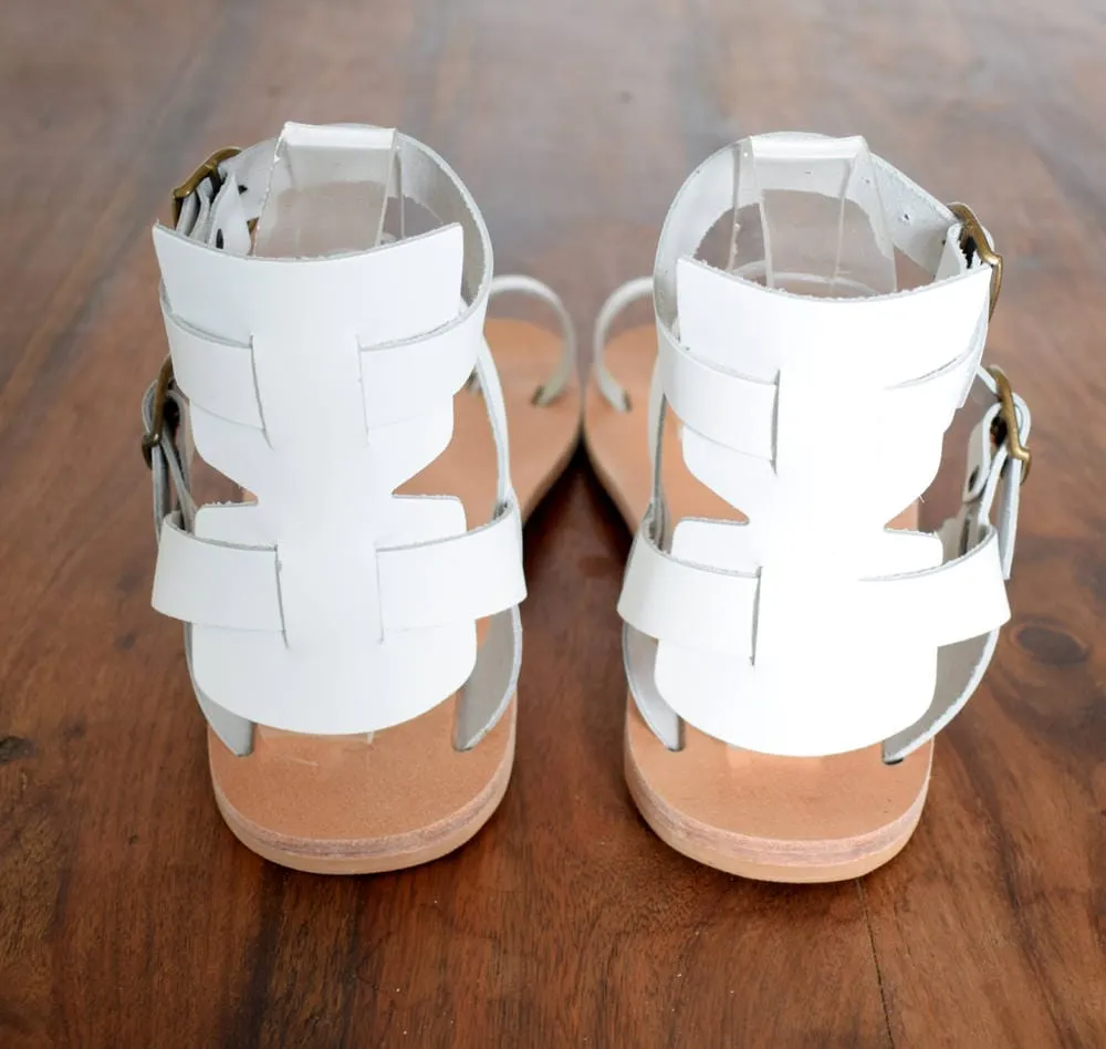 Handmade Sandals, Greek leather sandals, Men Flip Flops, Men Sandals, White Leather Sandals, Genuine Leather sandals, Sport Sandals