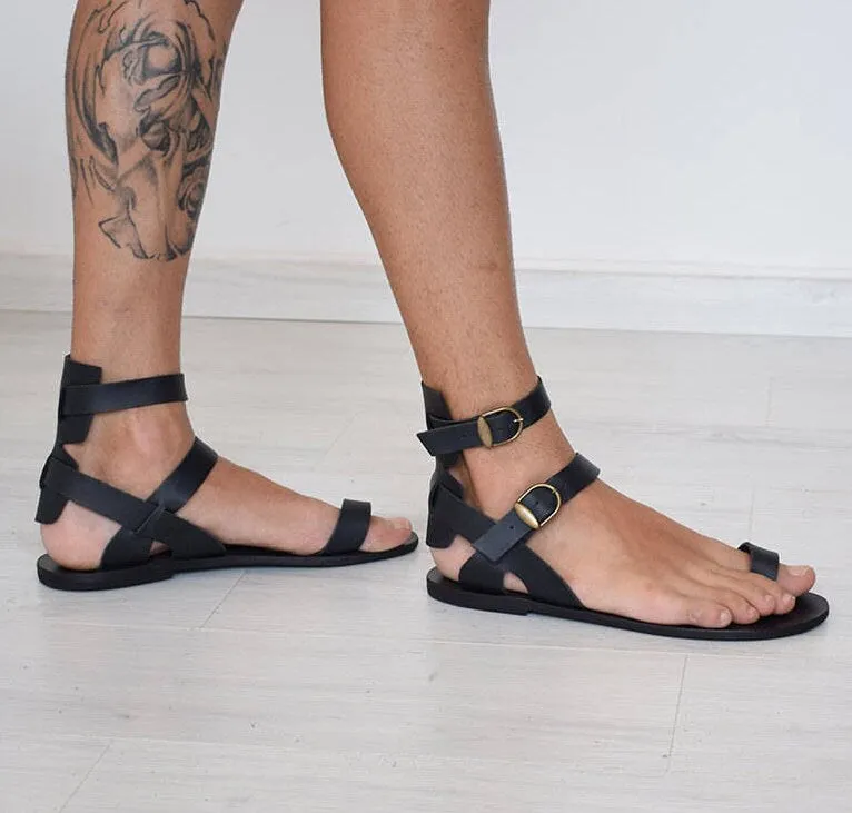 Handmade Sandals, Greek leather sandals, Men Flip Flops, Men Sandals, White Leather Sandals, Genuine Leather sandals, Sport Sandals