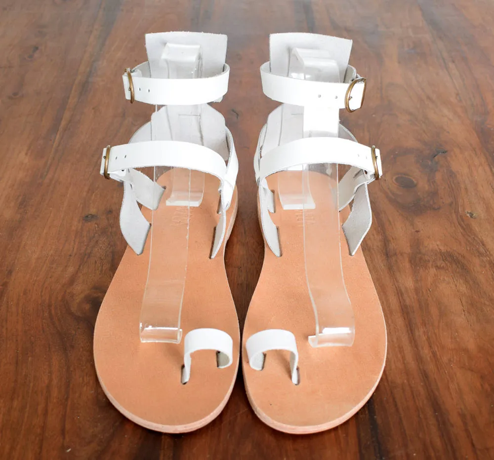 Handmade Sandals, Greek leather sandals, Men Flip Flops, Men Sandals, White Leather Sandals, Genuine Leather sandals, Sport Sandals