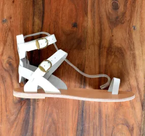 Handmade Sandals, Greek leather sandals, Men Flip Flops, Men Sandals, White Leather Sandals, Genuine Leather sandals, Sport Sandals