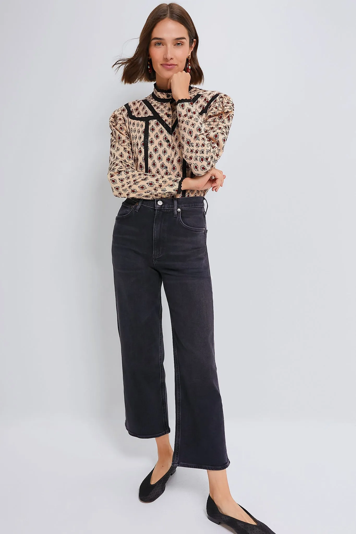 Hush High Rise Wide Leg Ren Jean