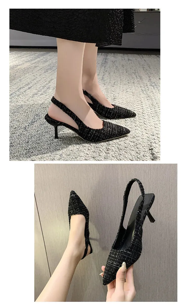 Ianthe - Chic Pointed High Heel Sandals for Women