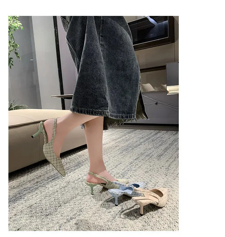 Ianthe - Chic Pointed High Heel Sandals for Women