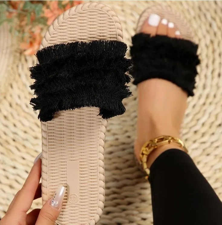 Ivyshape | Bohostyle Flipflops Sandals
