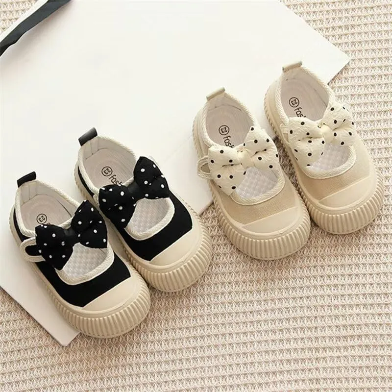 Kids Girl Lovely Bowknot Casual Flats for School Dress Party Travel