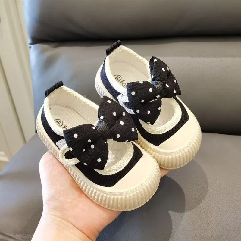 Kids Girl Lovely Bowknot Casual Flats for School Dress Party Travel