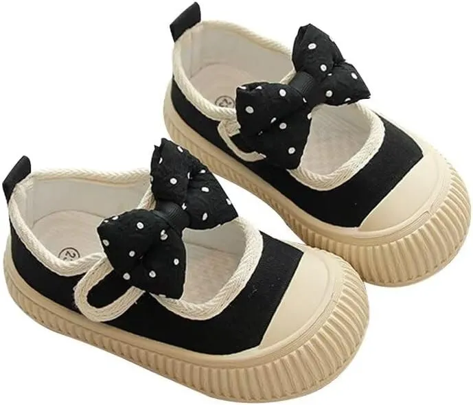 Kids Girl Lovely Bowknot Casual Flats for School Dress Party Travel