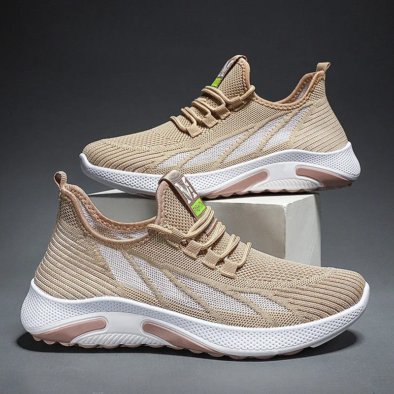 Korean Style Trendy Single Shoes Men's Comfortable Casual Fashion Running Sneakers