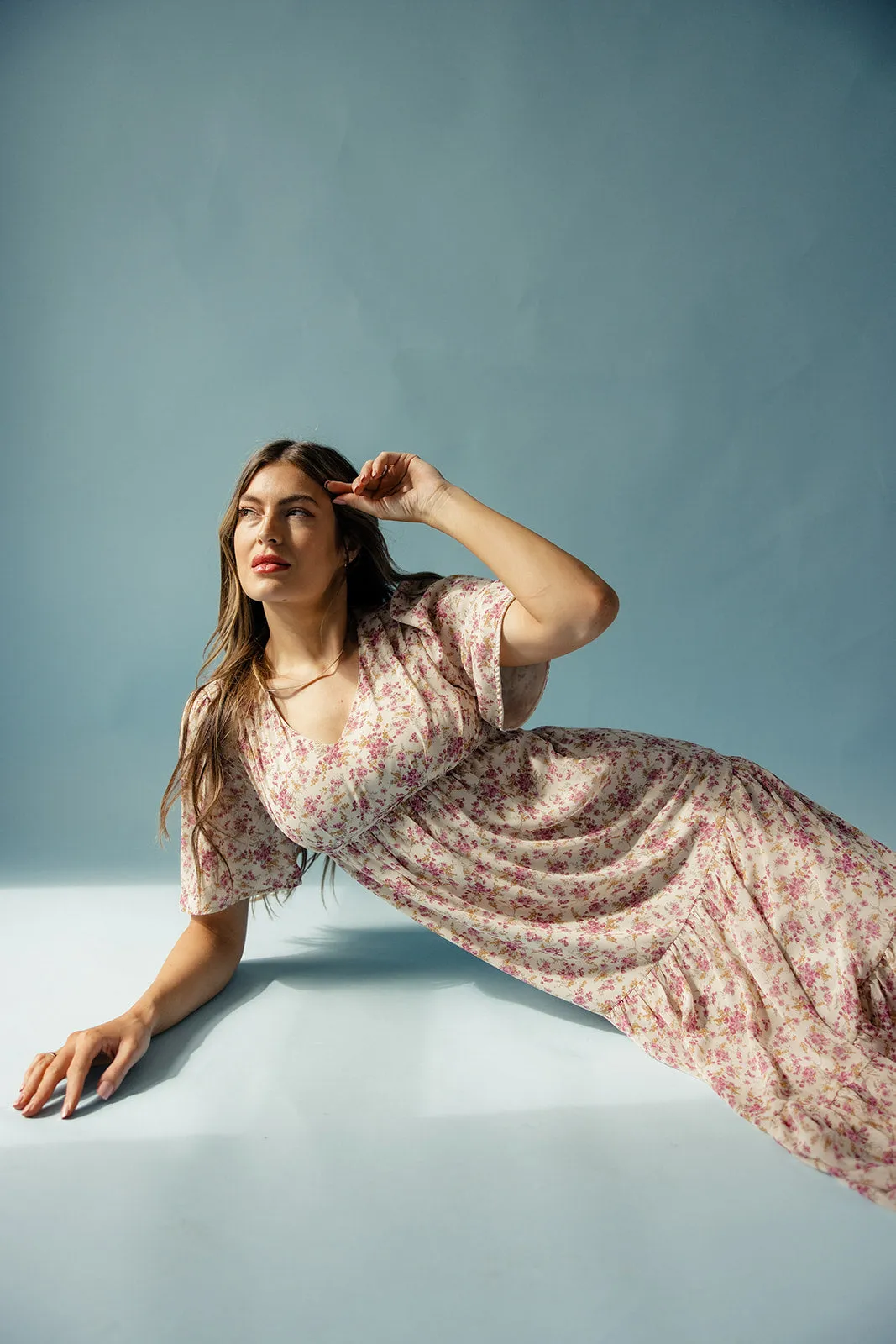 Marmee Flutter Sleeve Dress