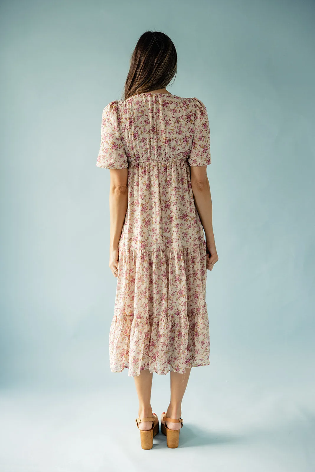 Marmee Flutter Sleeve Dress