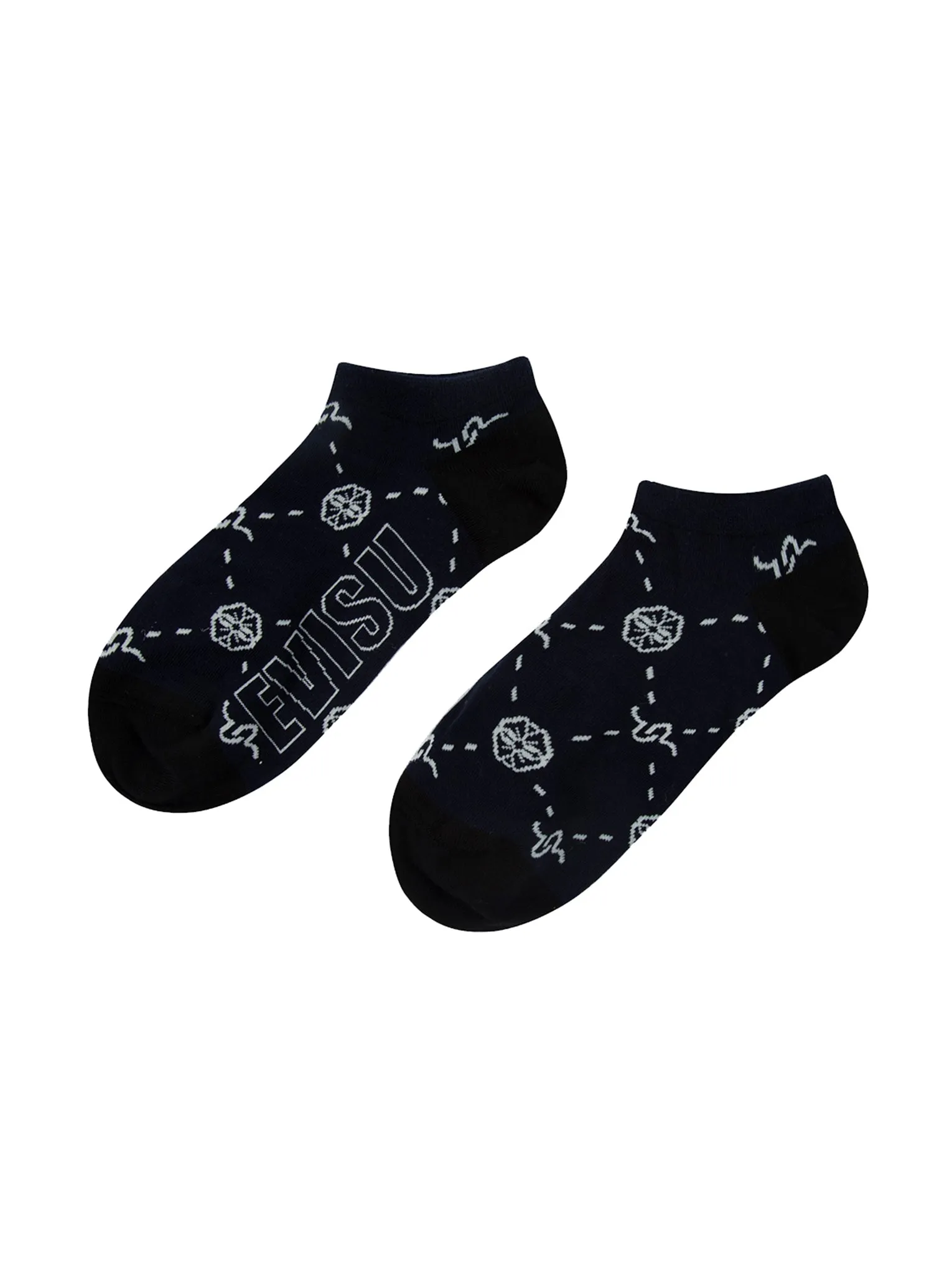 Monogram Jacquard No-show Socks