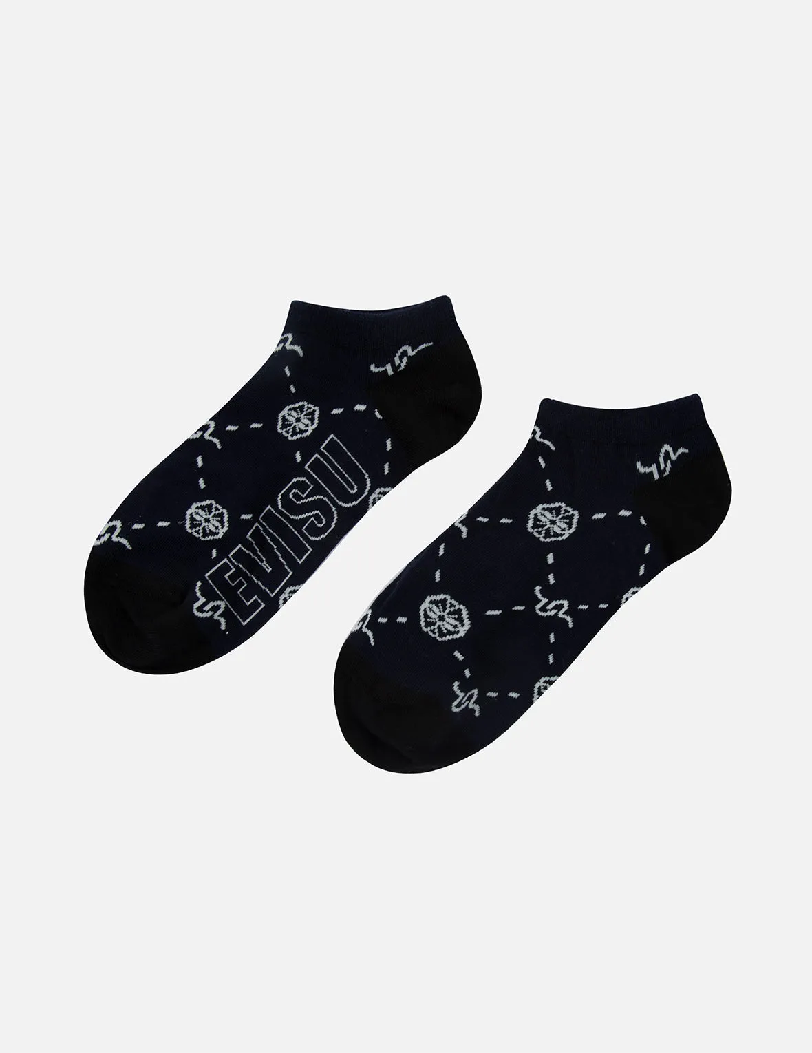 Monogram Jacquard No-show Socks