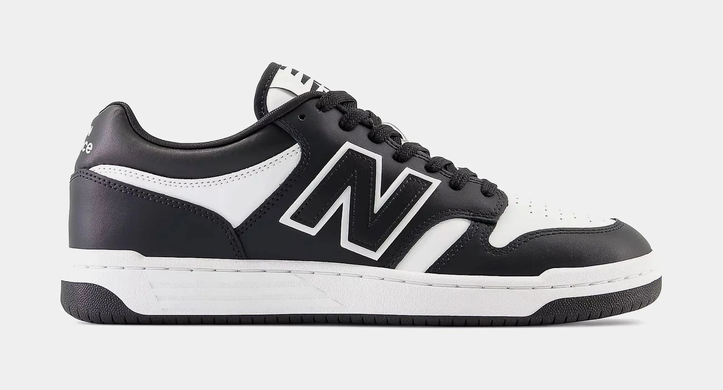 New Balance Unisex 480 Sneakers- Black/White