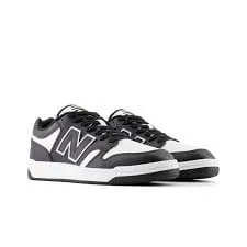 New Balance Unisex 480 Sneakers- Black/White