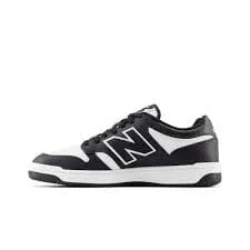 New Balance Unisex 480 Sneakers- Black/White