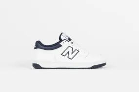 New Balance Unisex 480 Sneakers- White/Navy